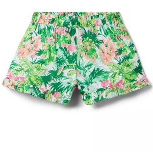 Janie & Jack Tropical Floral Ruffle Hem Shorts Size 2T